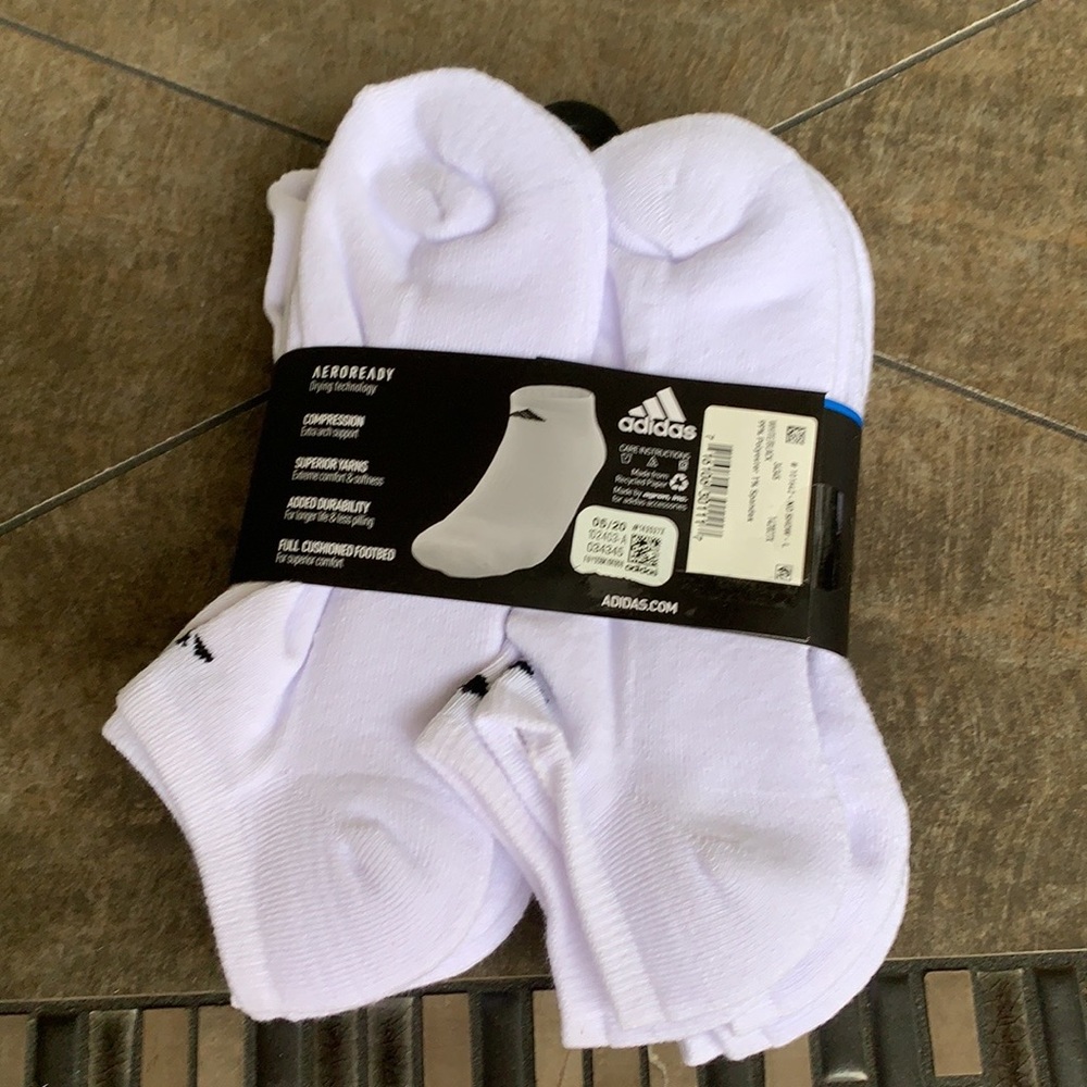 ADIDAS 6 pairs set NO SHOW